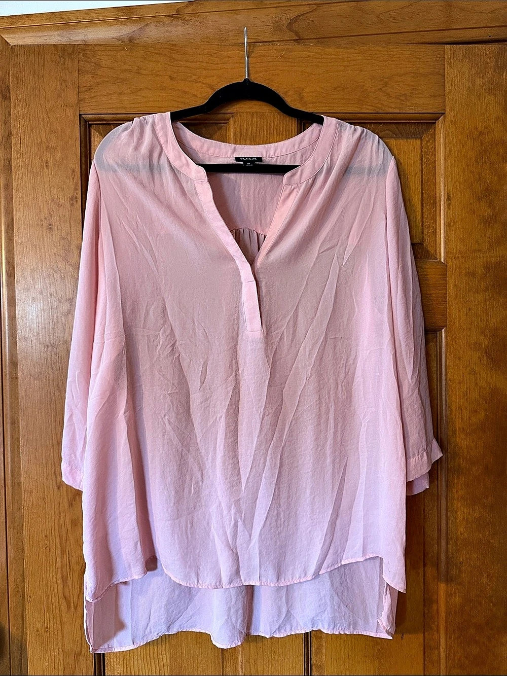 a.n.a Pink Tunic Top XL